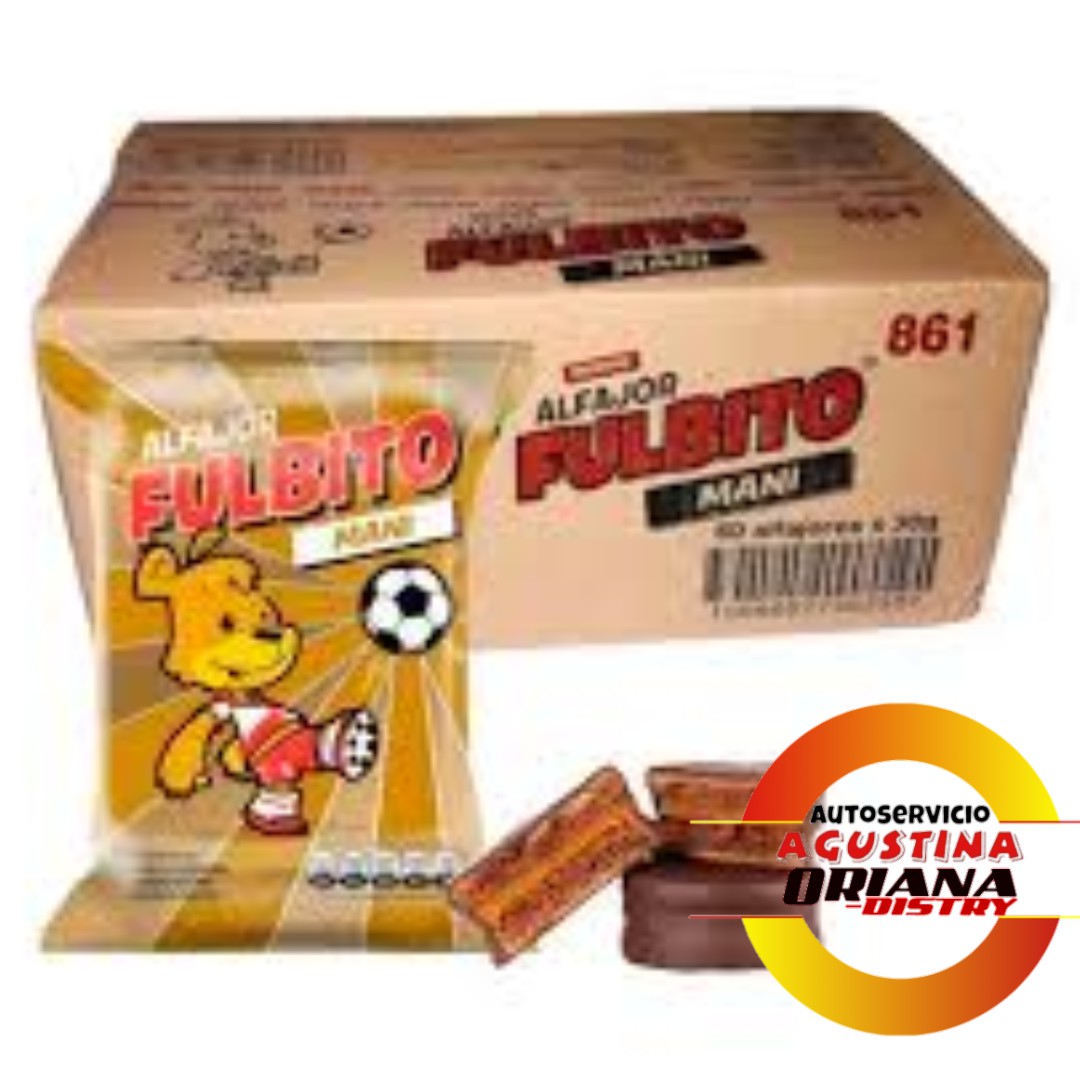 ALFAJOR FULBITO 40X 30G - MANI