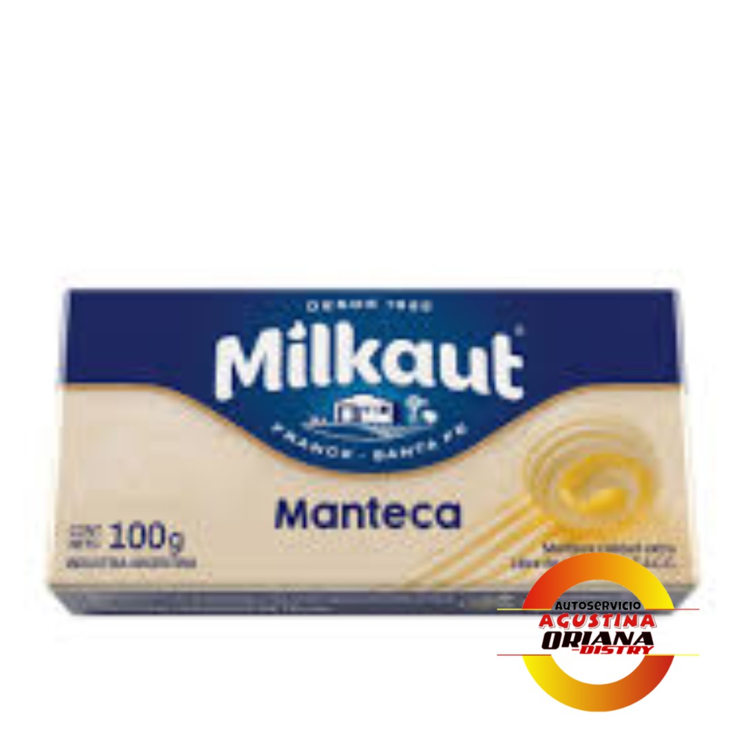 MANTECA 100G MILKAUT                                      **