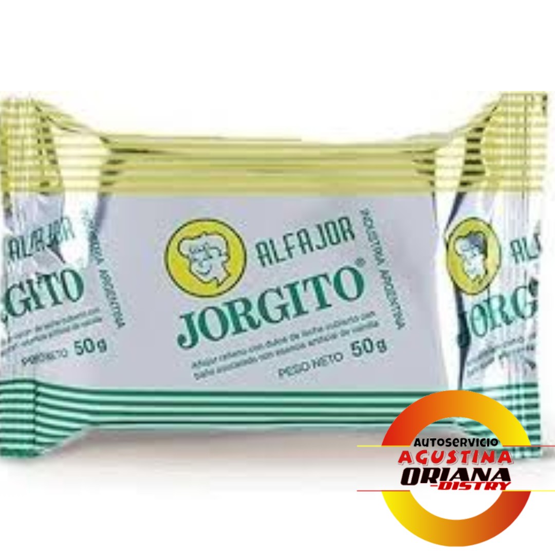 ALFAJOR JORGITO 55G LECHE