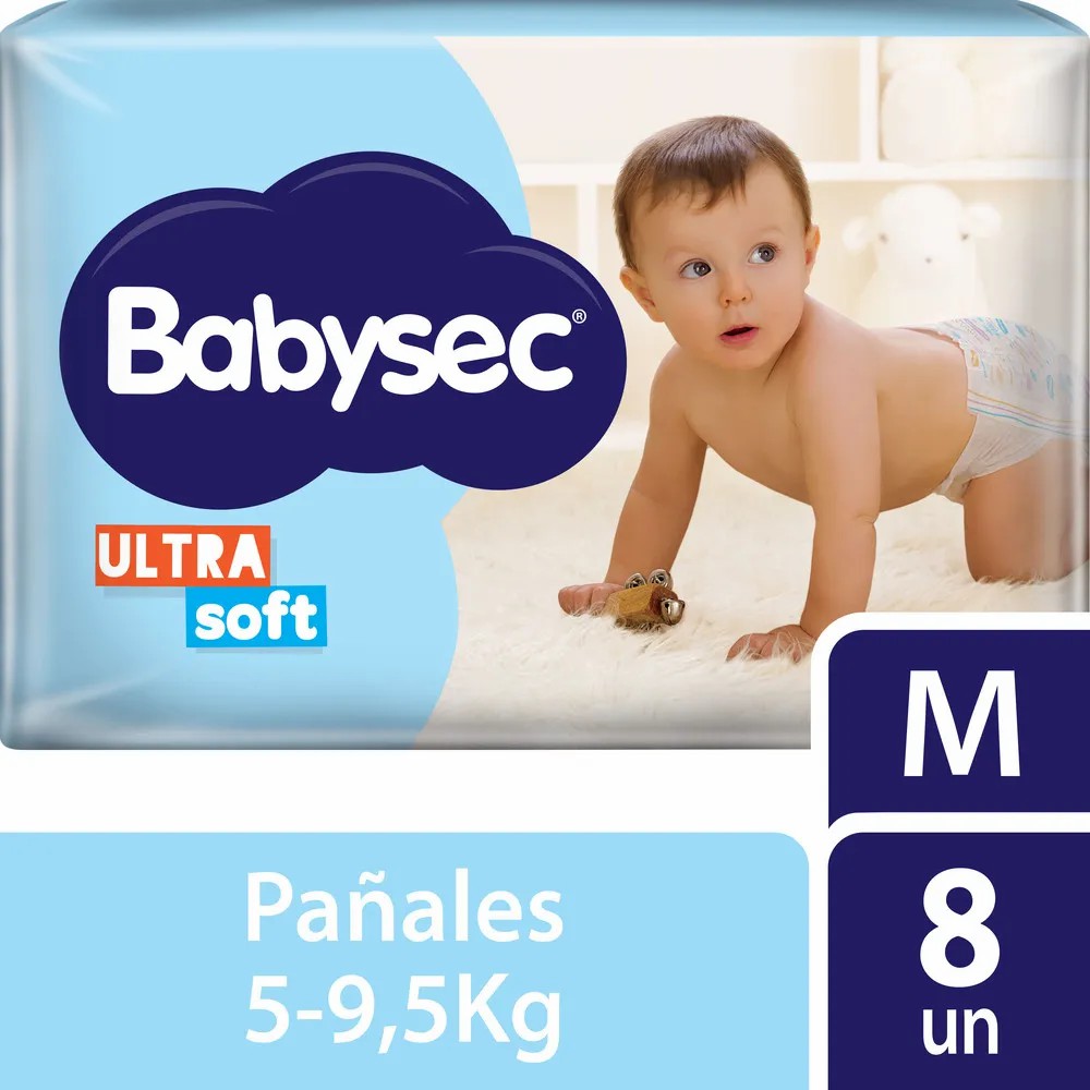 PAÑAL BABYSEC 8UN M