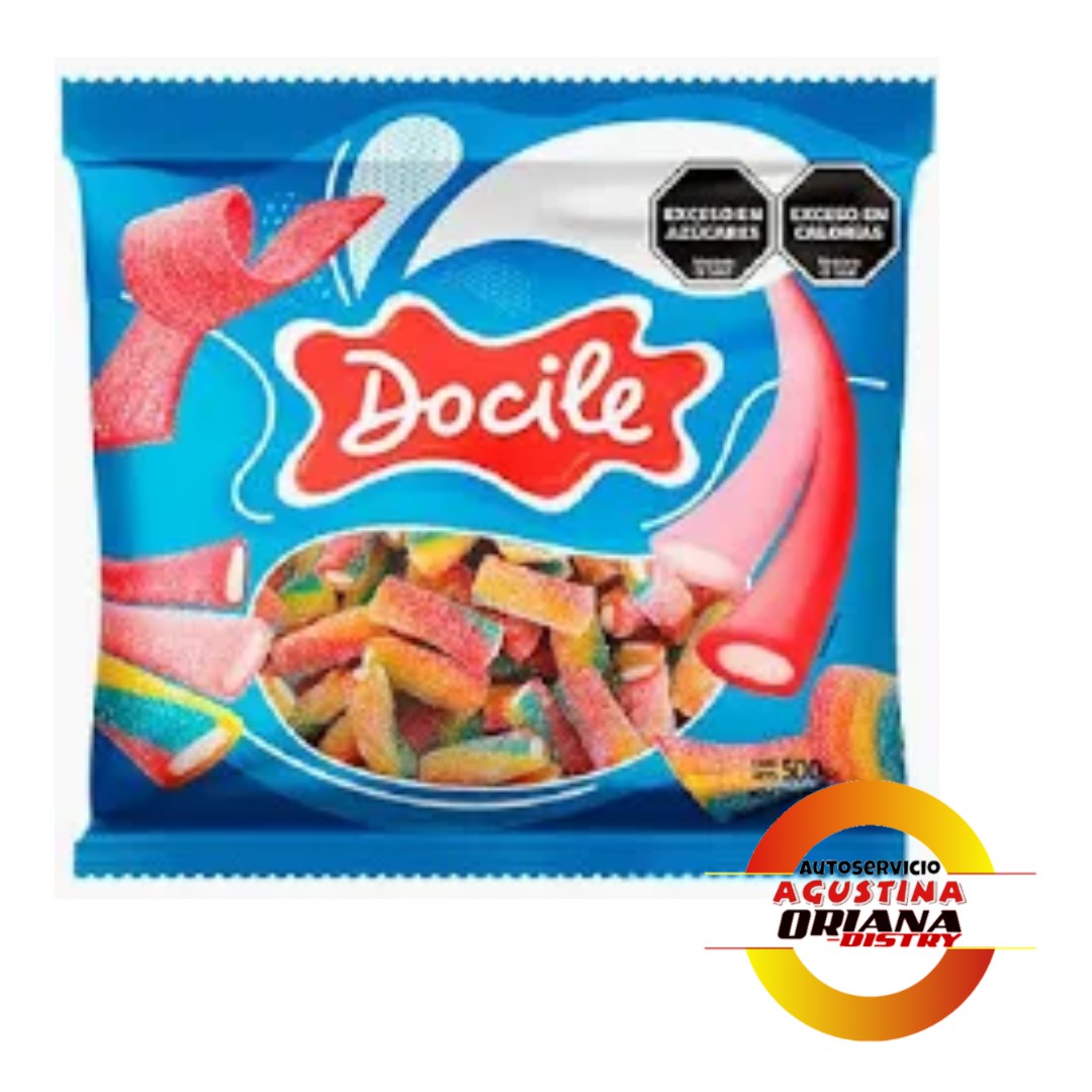 GOMITA DOCILE 500G COLORES VARIOS