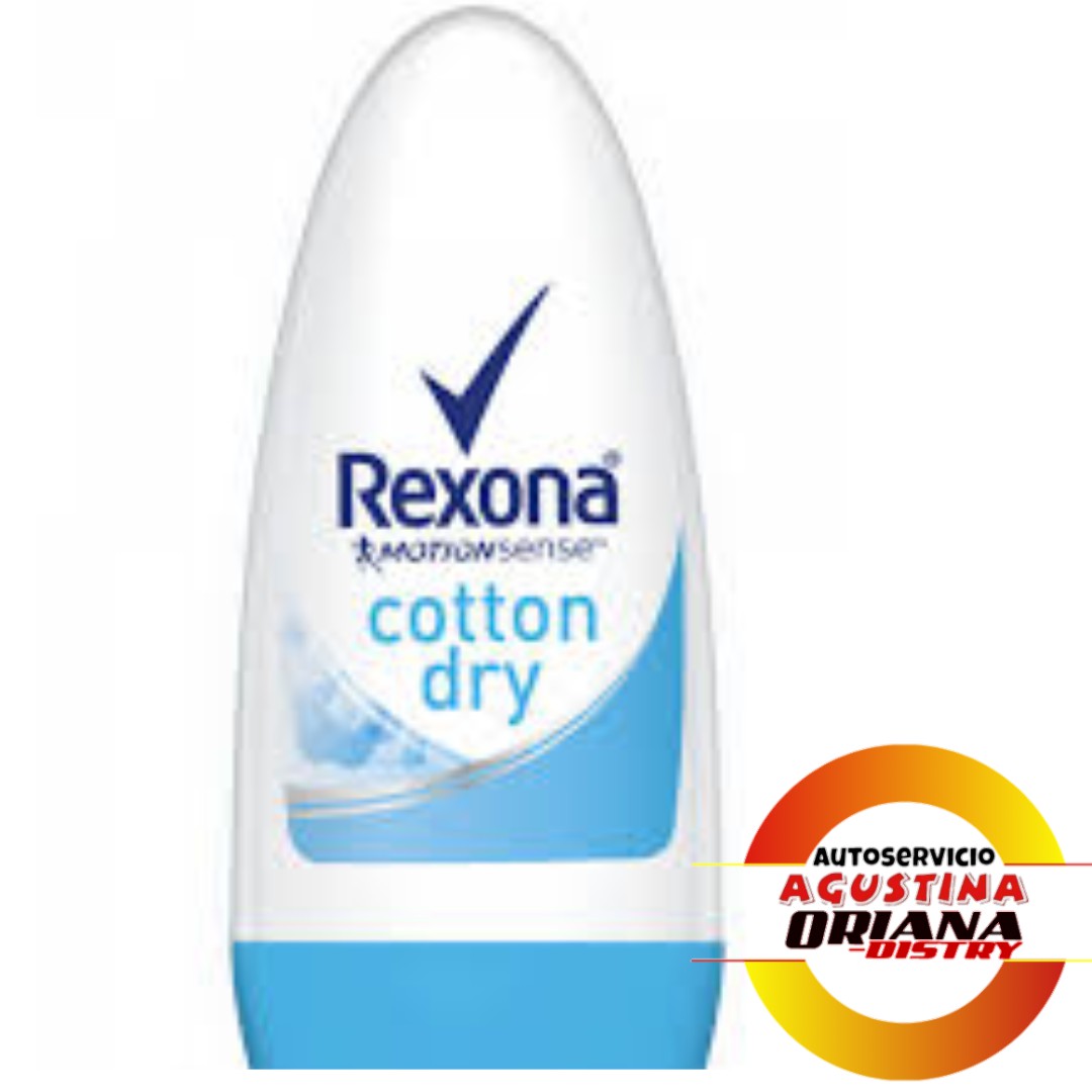 DESODORANTE 50ML BOLILLA REXONA COTTON DRY