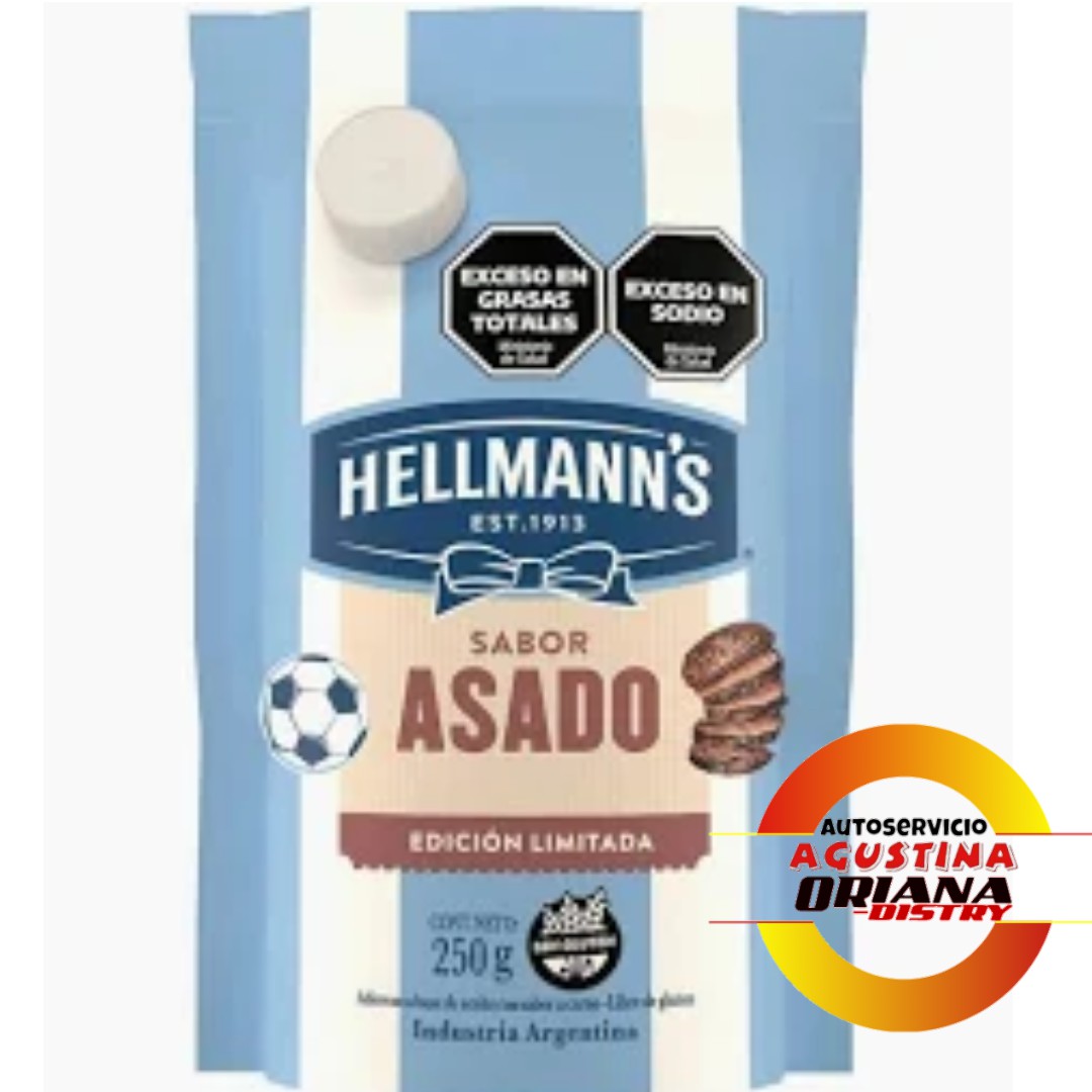 HELLMANNS 250G ASADO