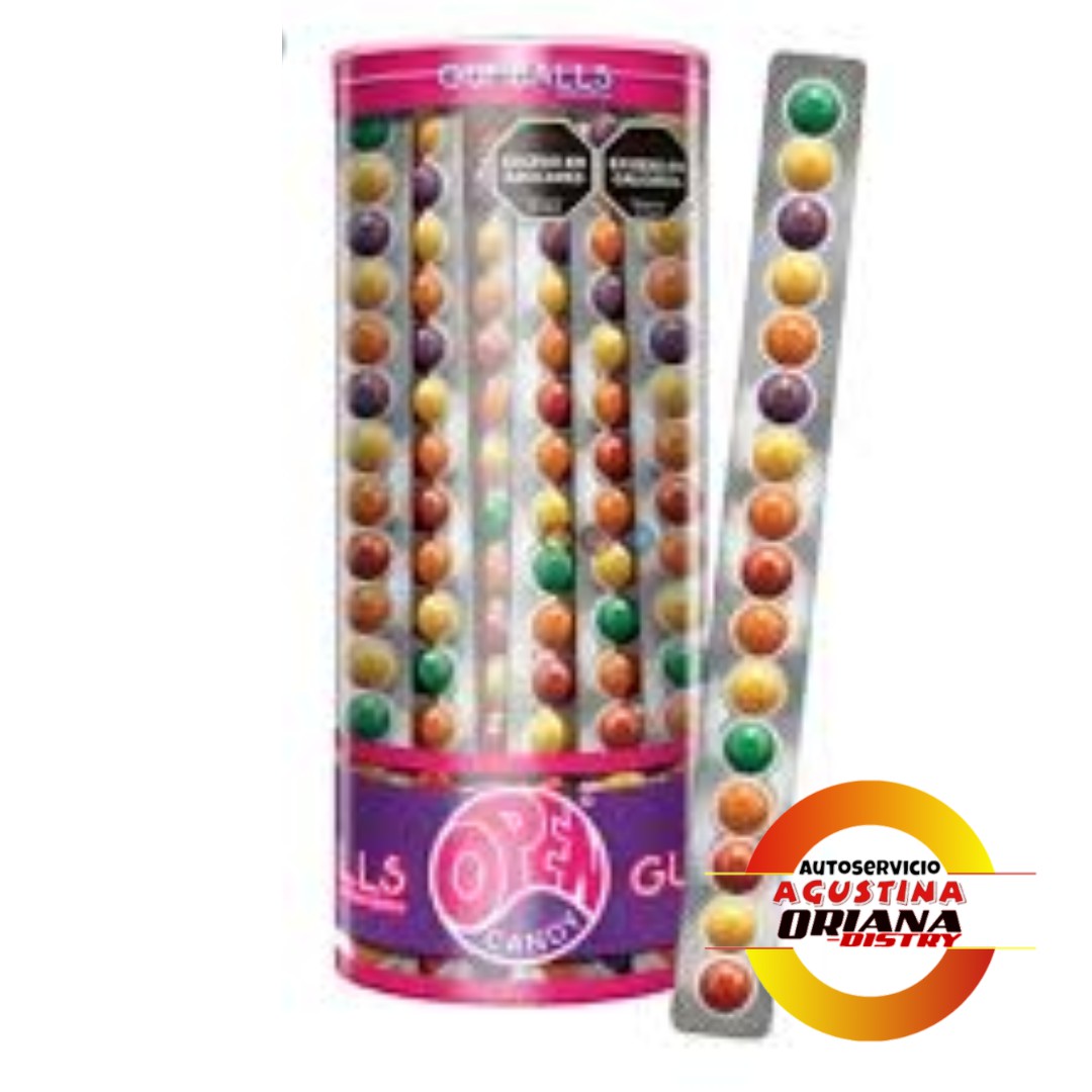 CHICLES GUMBALLS X1