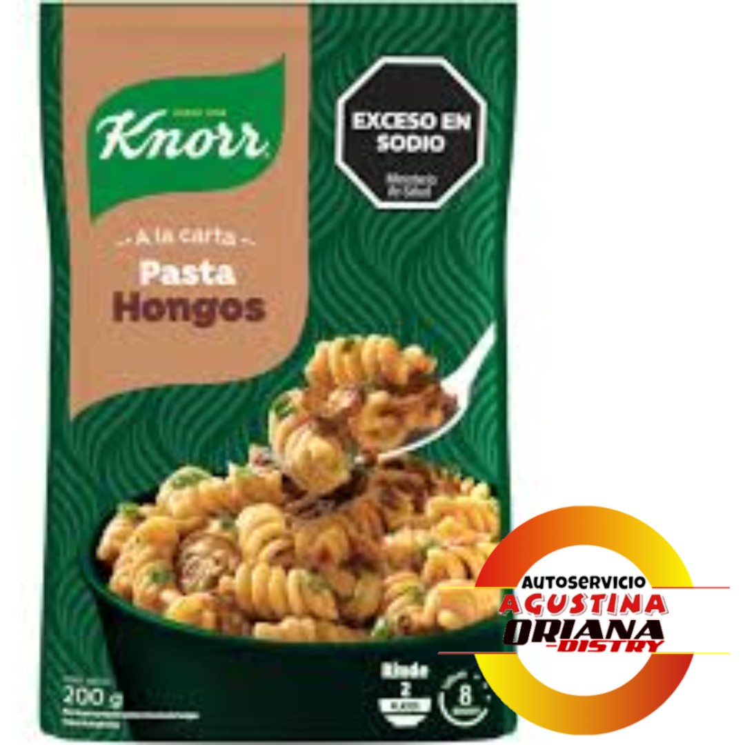 KNORR FIDEOS LISTO X200G HONGOS                          **