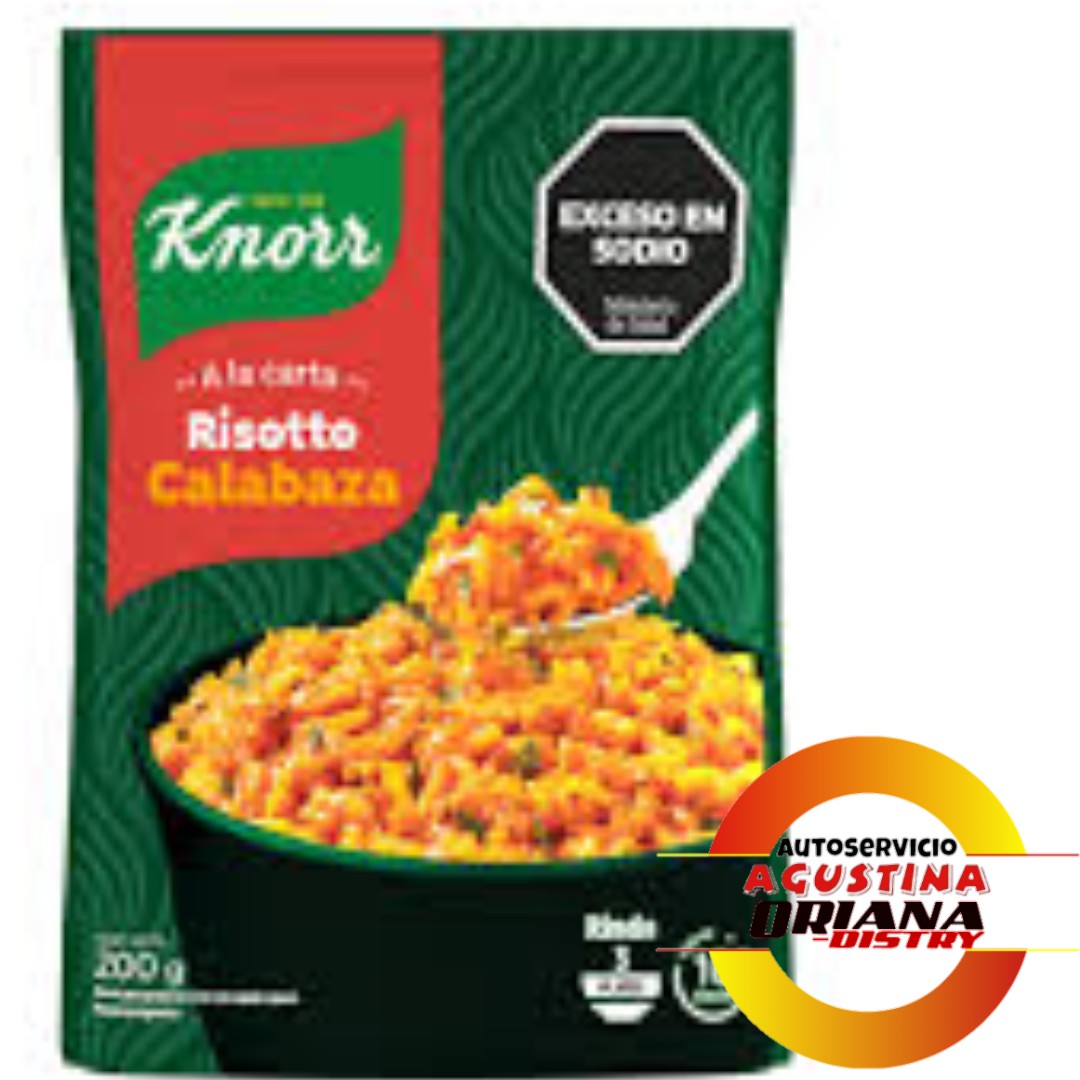 KNORR RISOTTO X200G CALABAZA                             **