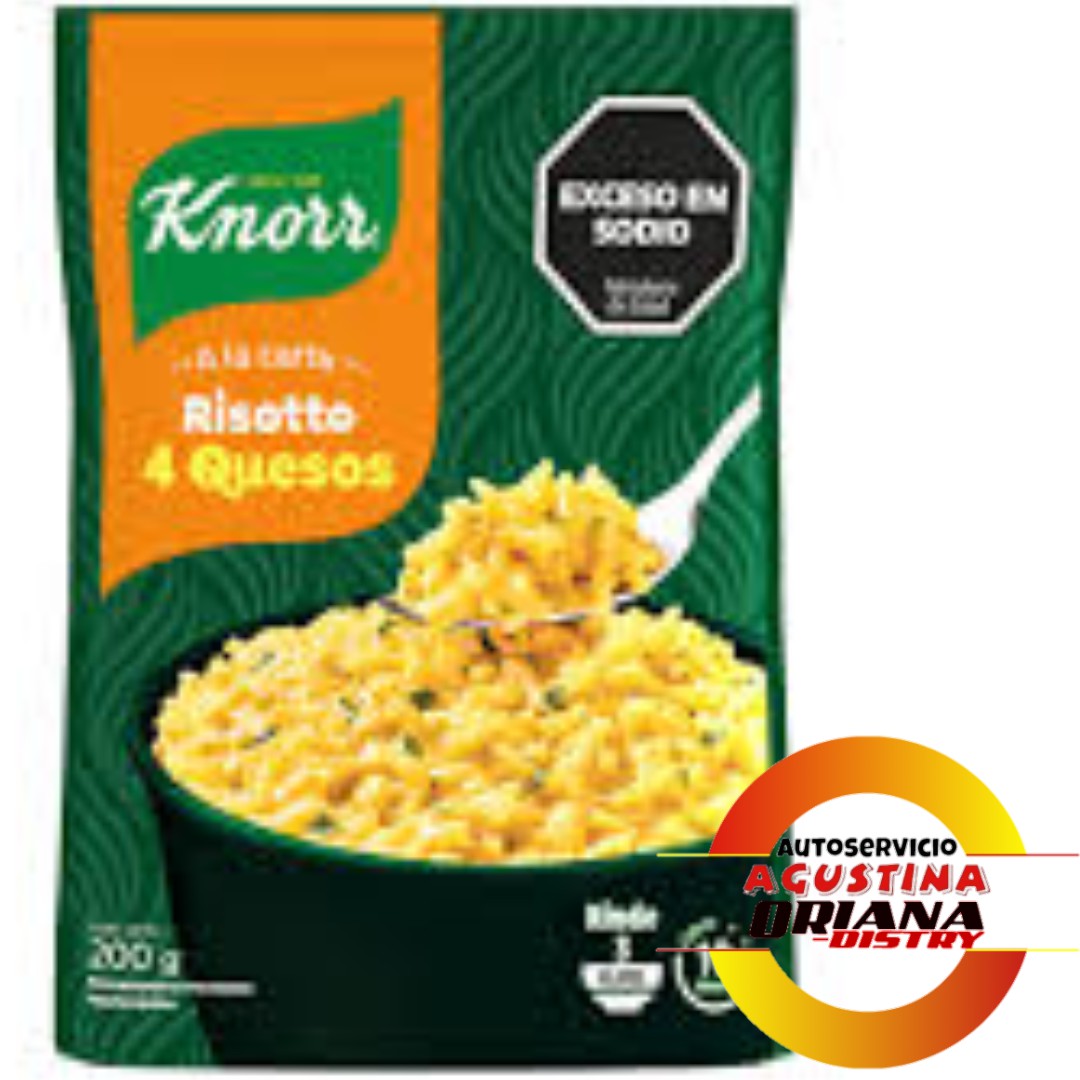 KNORR RISOTTO X200G 4 QUESOS              **