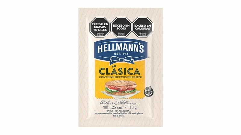 MAYONESA 118G HELLMANN
