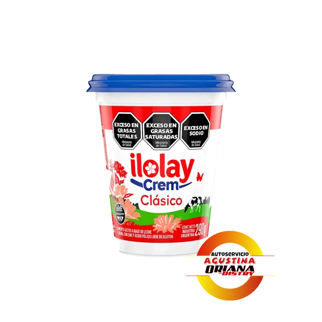 QUESO CREMA ILOLAY 290G CLASICO