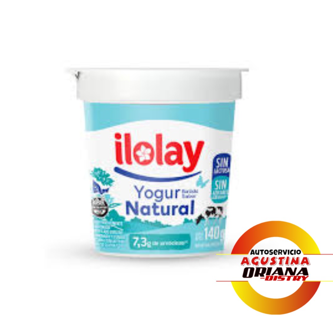 YOGUR 140G ILOLAY NATURAL