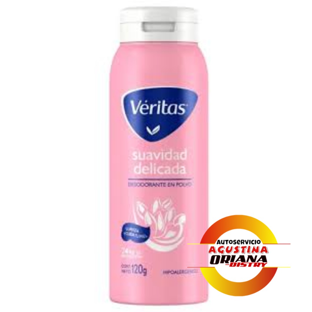 TALCO 120G  VERITAS ROSA