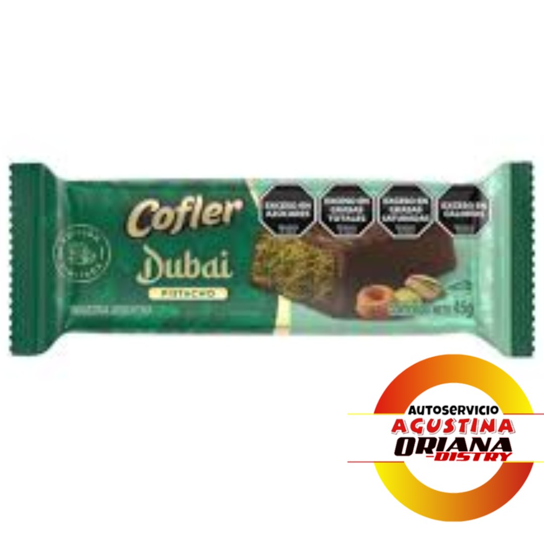 CHOCOLATE COFLER DUBAI - PISTACHO