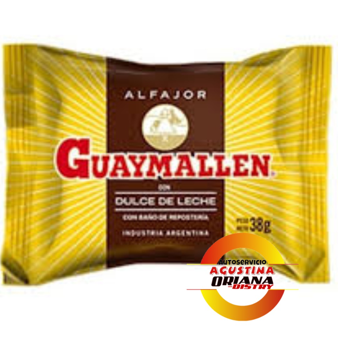 ALFAJOR GUAYMALLEN CHOCO.38G