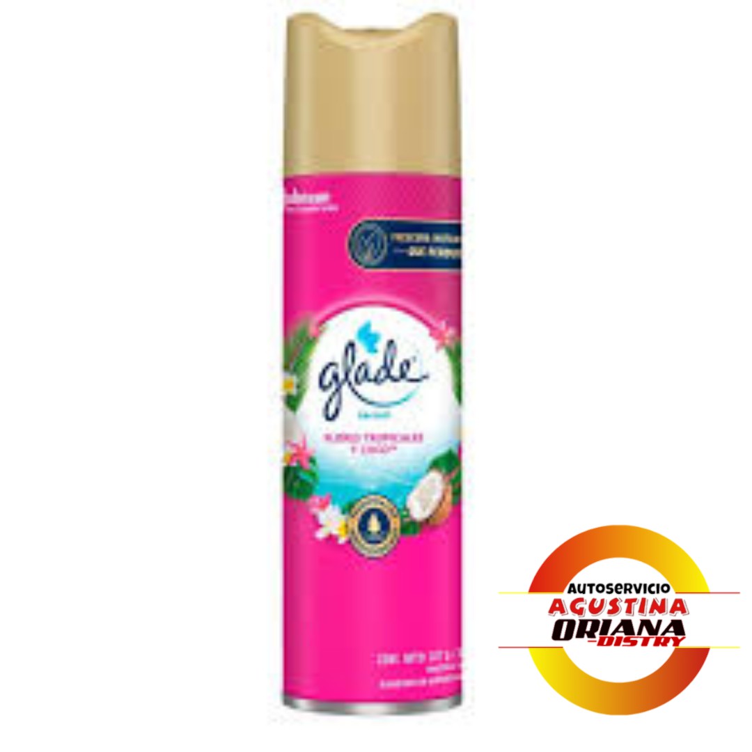 GLADE AEROSOL 360ML FLORES TROPICALES Y COCO